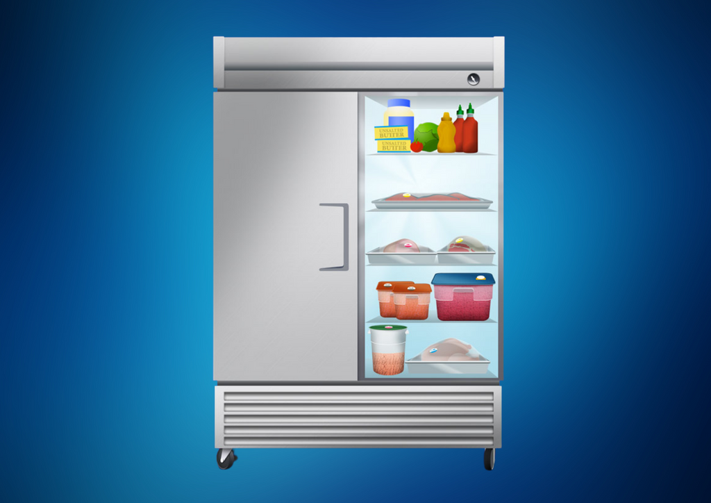 Cleaning and Organizing a Commercial Refrigerator