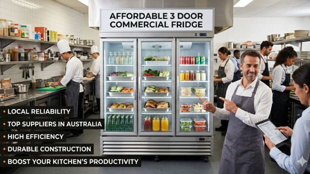 Affordable 3 Door Commercial Fridge Suppliers Near You