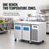 Thermaster Dual-Temperature GN Counter Refrigerator – GN2100DT