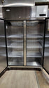 Atosa Top Mount 2 Solid Door Upright Freezer - MBF8002