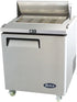 Atosa Sandwich Prep Table 1 Door Refrigerator 202.4L - MSF8301