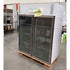 2NDs: FED-X S/S Two Full Glass Door Upright Freezer - XURF1410G2V-NSW2162