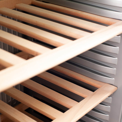 Bromic Curved Glass Door Wine Fridge 372L - WC0400C-NR