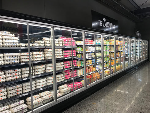 Hussmann Remote Multideck With Glass Doors - MPD216