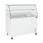 Polar G Series Display Chest Freezer 200Ltr with Glass Surround FL991-A