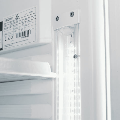 Bromic Upright Display Fridge with Lightbox 438L - GM0440L-NR