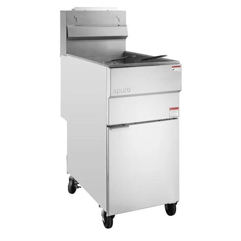 Apuro Free Standing Natural Gas Fryer 23Ltr - JB834-N