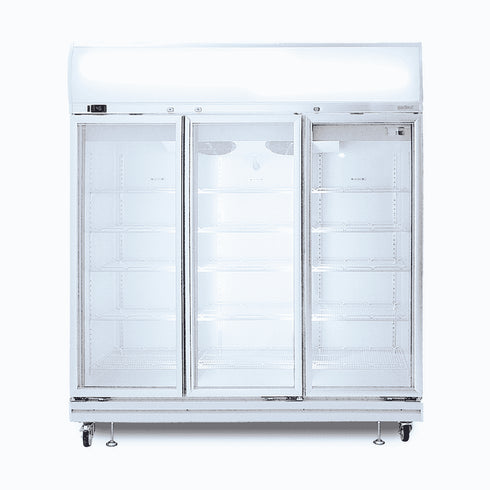 Bromic Flat Glass Door 1507L LED Upright Display Chiller - GD1500LF