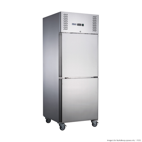 FED-X S/S Two Door Upright Freezer - XURF600S1V