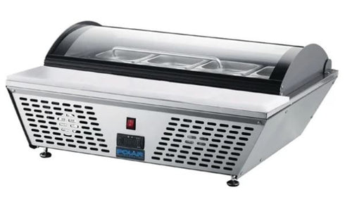 Polar G-Series Energy Efficient Countertop Prep Fridge 4x GN 1/3 GP293-A
