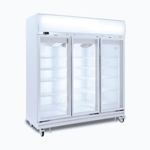 Bromic Flat Glass Door 1507L LED Upright Display Chiller - GD1500LF