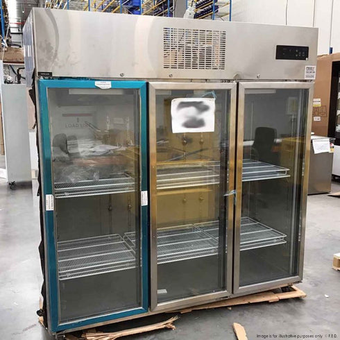 2NDs: Thermaster Three Door Upright Display Fridge SUCG1500-NSW1287