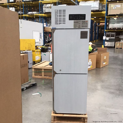 2NDs: TROPICAL Thermaster 2 x Half door SS Freezer - SUF500 - NSW2150