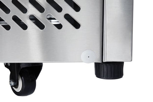 Atosa 3 Door Saladette Prep Table Refrigerator 380L - ESL3851