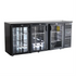 Polar U-Series Back Bar Cooler 3 door Display UA022-A