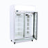 Bromic Flat Glass 2 Door 976L LED Upright Display Freezer - UF1000LF