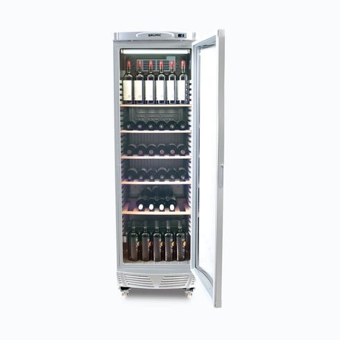 Bromic Curved Glass Door Wine Fridge 372L - WC0400C-NR