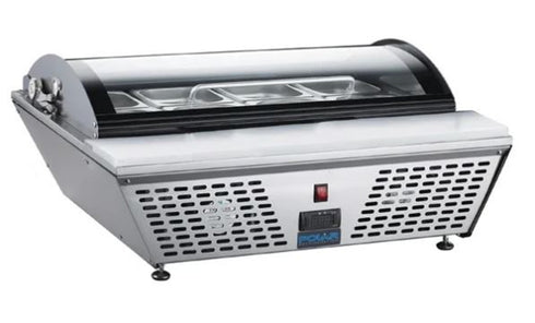 Polar G-Series Energy Efficient Countertop Prep Fridge 4x GN 1/3 GP293-A