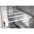 Polar U-Series Triple Door Refrigerated Saladette Counter - CT394-A