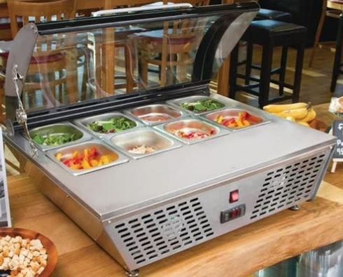 Polar G-Series Energy Efficient Countertop Prep Fridge 4x GN 1/3 GP293-A