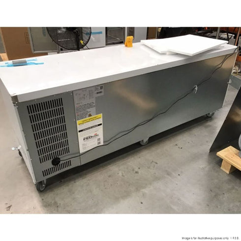 Ex-Showroom: FED-X S/S Four Door Bench Fridge - XUB7C22S4V-NSW2165