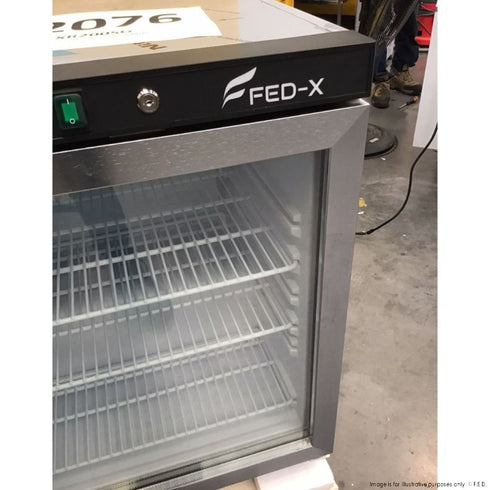 2NDs: FED-X 130L Bar Cooler Glass Door - XR200SG-NSW2076
