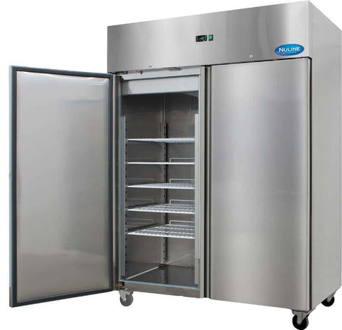 Nuline MF140TN Two Door Laboratory Refrigerator – Stainless Steel – Solid Doors – 1400 litres - MF140TN
