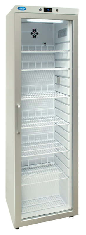 Nuline Pharmacy Refrigerator Glass Door HR400G