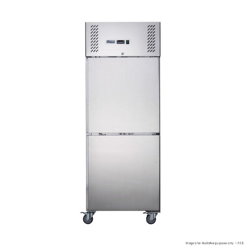 FED-X S/S Two Door Upright Freezer - XURF650S1V