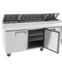 Atosa Pizza Prep Table 3 Door Refrigerator 804L - MPF8203