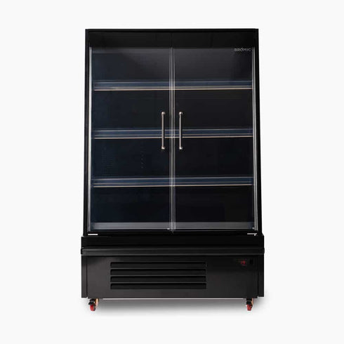 Bromic Semi Vertical Display Fridge – 938mm – 2 Doors – Hinged SVM1000HD-NR