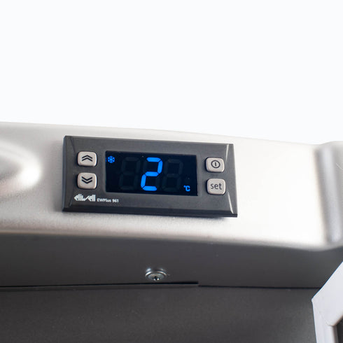 Bromic Curved Glass Door Wine Fridge 372L - WC0400C-NR