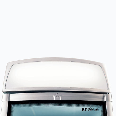 Bromic LED Curved Glass Door 380L Upright Display Chiller with Lightbox - GM0400LC NR