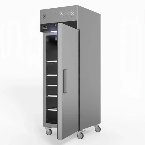 AG 600L Upright Stainless Steel Door Fridge - GNX600TN