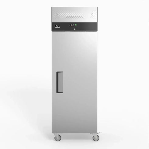 AG 600L Upright Stainless Steel Door Fridge - GNX600TN