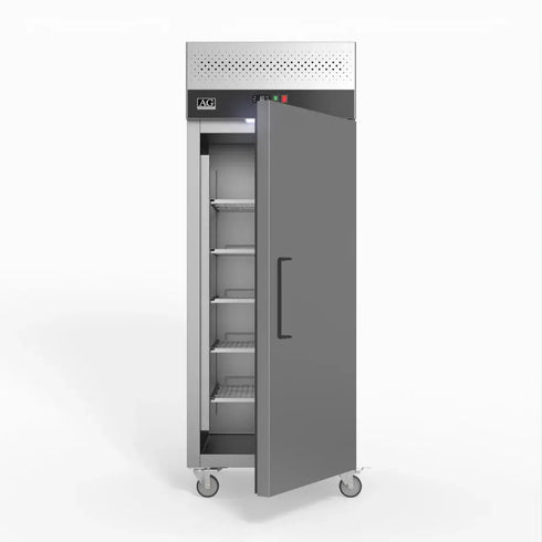 AG 650 Litre Upright Stainless Steel Door Fridge - GNX650TN