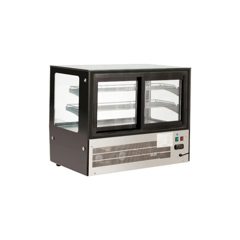 AG Squared Bench Top Food Showcase Fridge 140L 900mm - BTS900