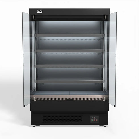 AG Supermarket Multi Deck Showcase 2 door Glass Fridge 1315mm - MSD1300