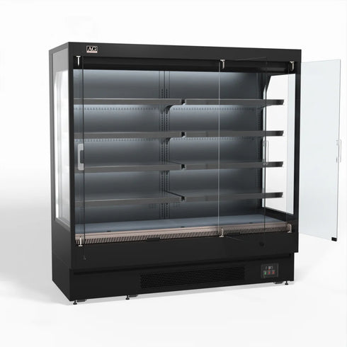 AG Supermarket Multi Deck Showcase 3 door Glass Fridge 1940mm - MSD2000