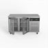 AG Two Door Commercial Glass Door Worktop / Under Bench Display Fridge 700mm Depth - GNX2100TNG