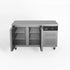 AG Two Door Commercial Worktop / Under Bench Freezer 700mm Depth GNX2100BT