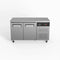 AG Two Door Commercial Worktop / Under Bench Freezer 700mm Depth GNX2100BT