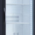 AG 300L Upright Glass Door Display / Backbar Fridge - Black - B300G