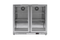 SKOPE Ascend 2 Glass Door Bar Cooler - BC.2.GSW