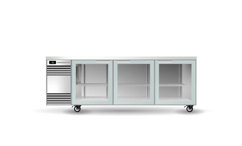 SKOPE BackBar 3 Glass Swing Door CounterLine Fridge - CL.3.GSW