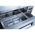Exquisite Chef Base Underbench Storage Drawers Refrigerators - CB48D2
