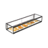 Exquisite Single Tier Flat Glass Ambient Cake Display - CD68