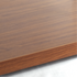 Exquisite One Tier Flat Glass Ambient Cake Display - Elegant Walnut - CD35-W