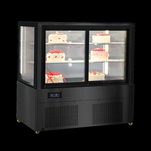 CDM212 Three Tiers Cake Display Refrigerators – Mirror Display