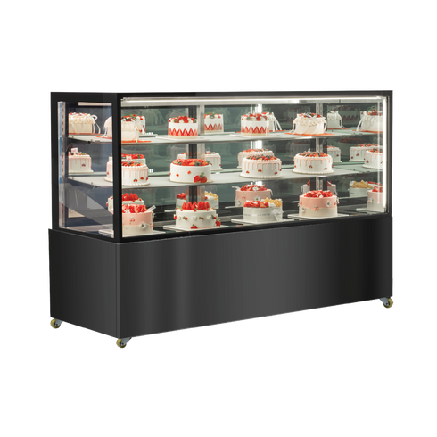 Exquisite CDM218 Three-Tier Cake Display Refrigerators – Mirror Display